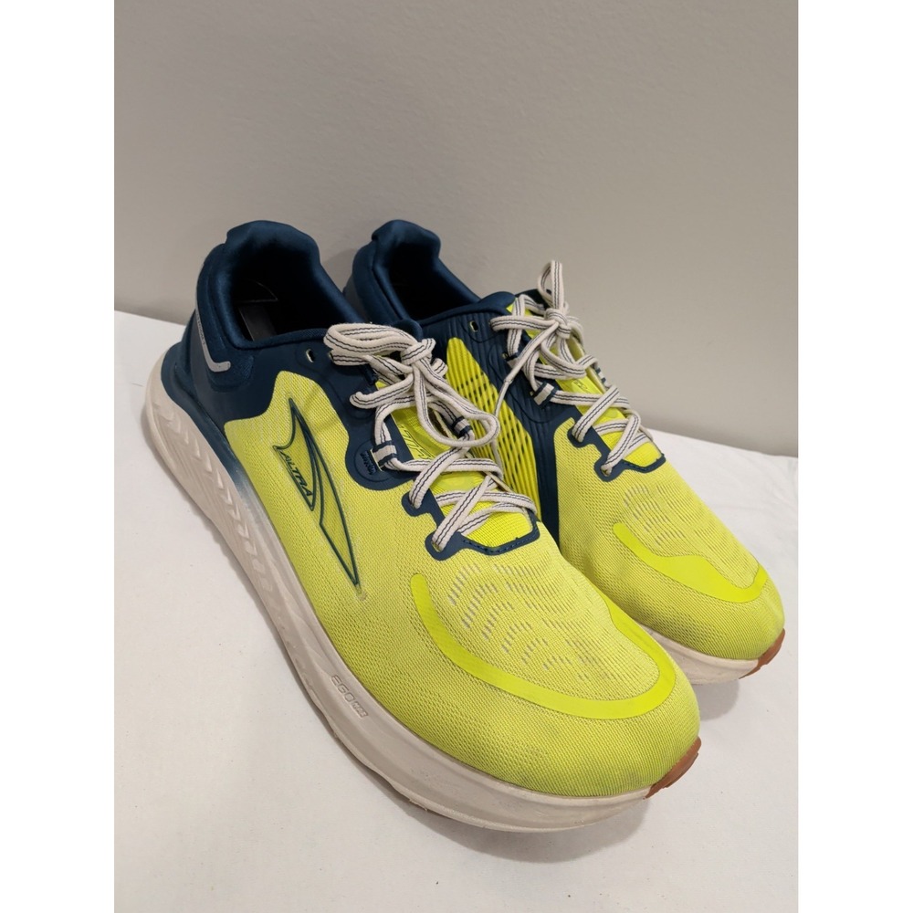 Altra Paradigm 7 Running Shoes Green Mens sz 12.5 ALOA82C5334